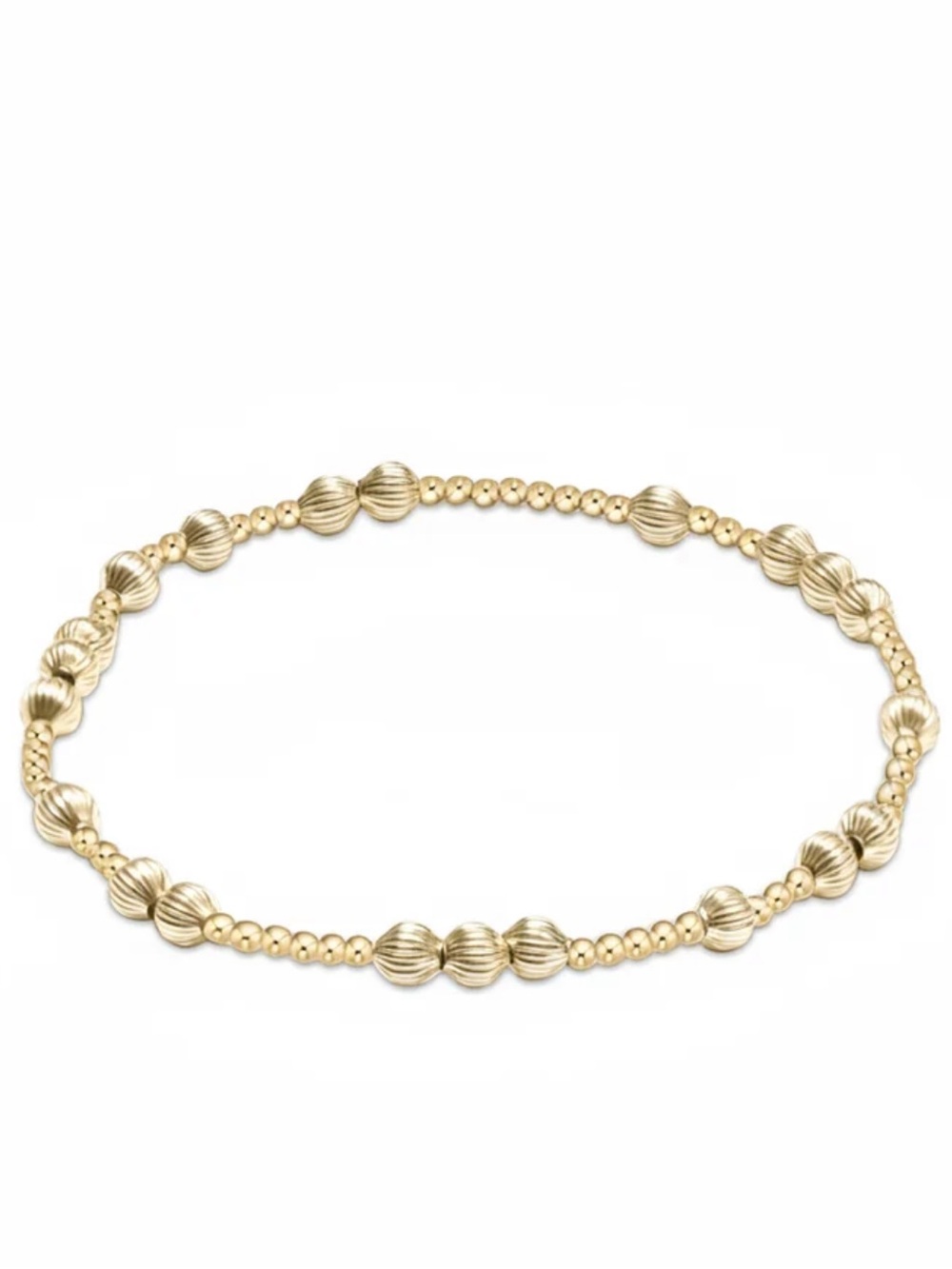 enewton: Hope Unwritten Dignity 4mm Bead Bracelet – Gold